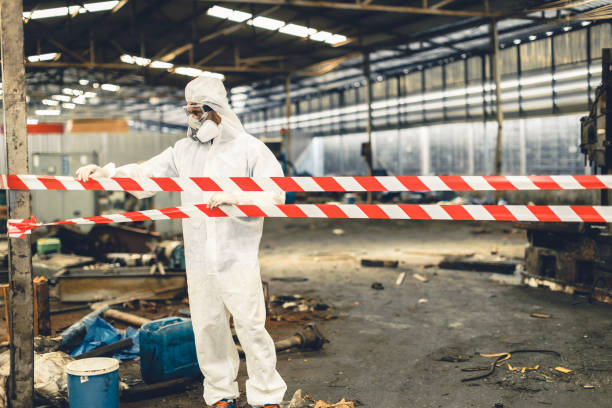 Professional Biohazard technician working in Goodyear, AZ
